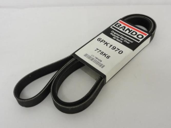 Bando 6PK1970; Serpentine Belt 775K6; 6-ribs 77.5"L; 1MHD8