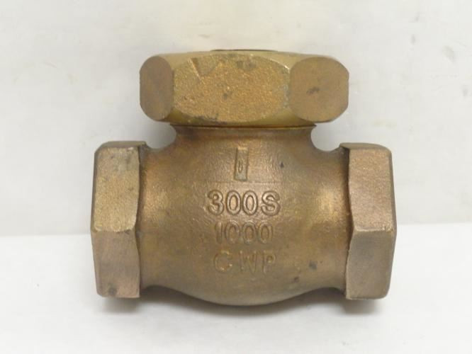 MFG- LCV1-1"; Bronze Lift-Check Valve; 1FNPT; 1000Psi