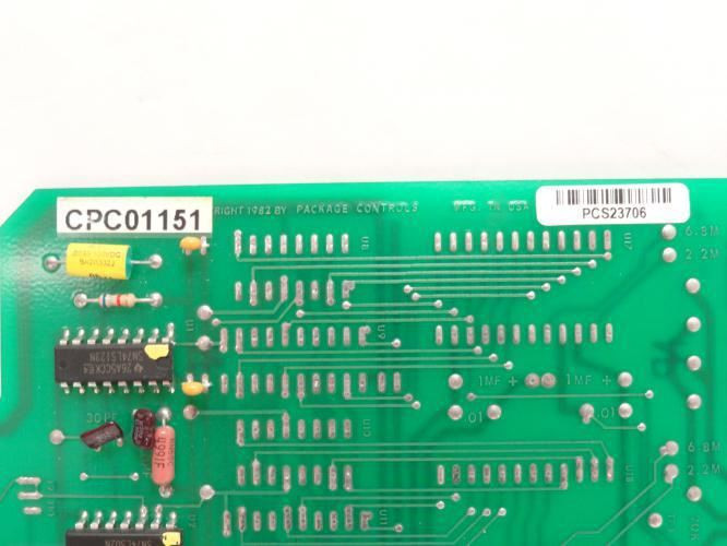 Package Controls Incorporated CPC01151; PC Input Board