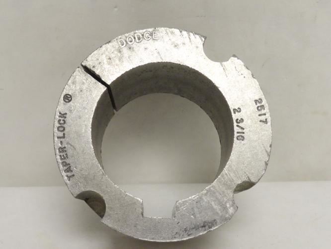 Dodge 2517 2-3/16; Taper-Lock Bushing 2-3/16"ID; NO SCREWS