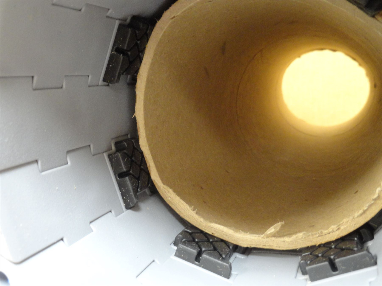 Intralox S1400-16-15; Friction Top Rubber Belt 16"Wx15'L