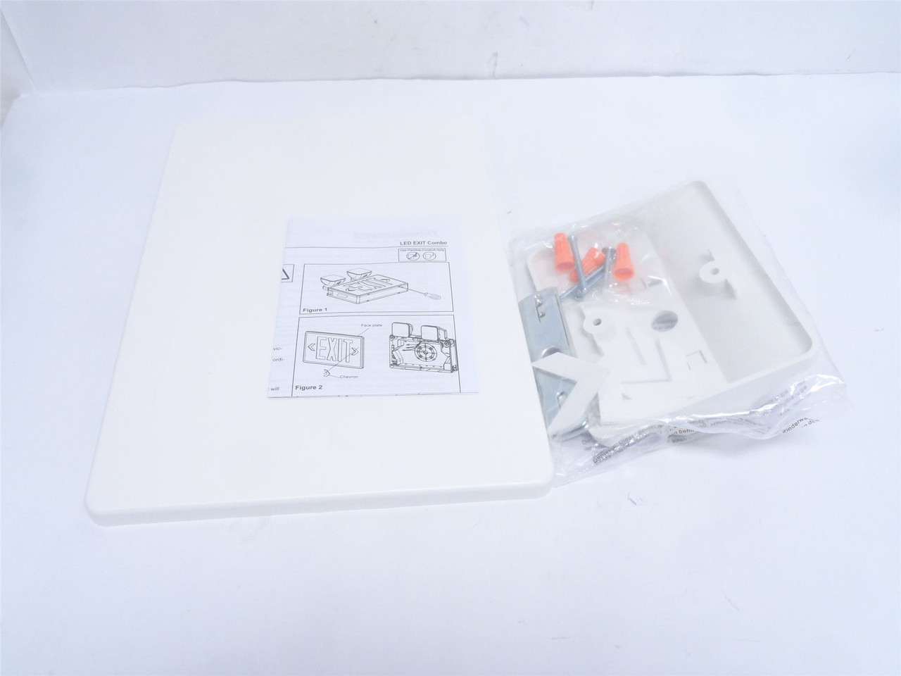 Thomas + Betts ELXN400R2SQL; LED Combo Exit Sign; 120/277VAC