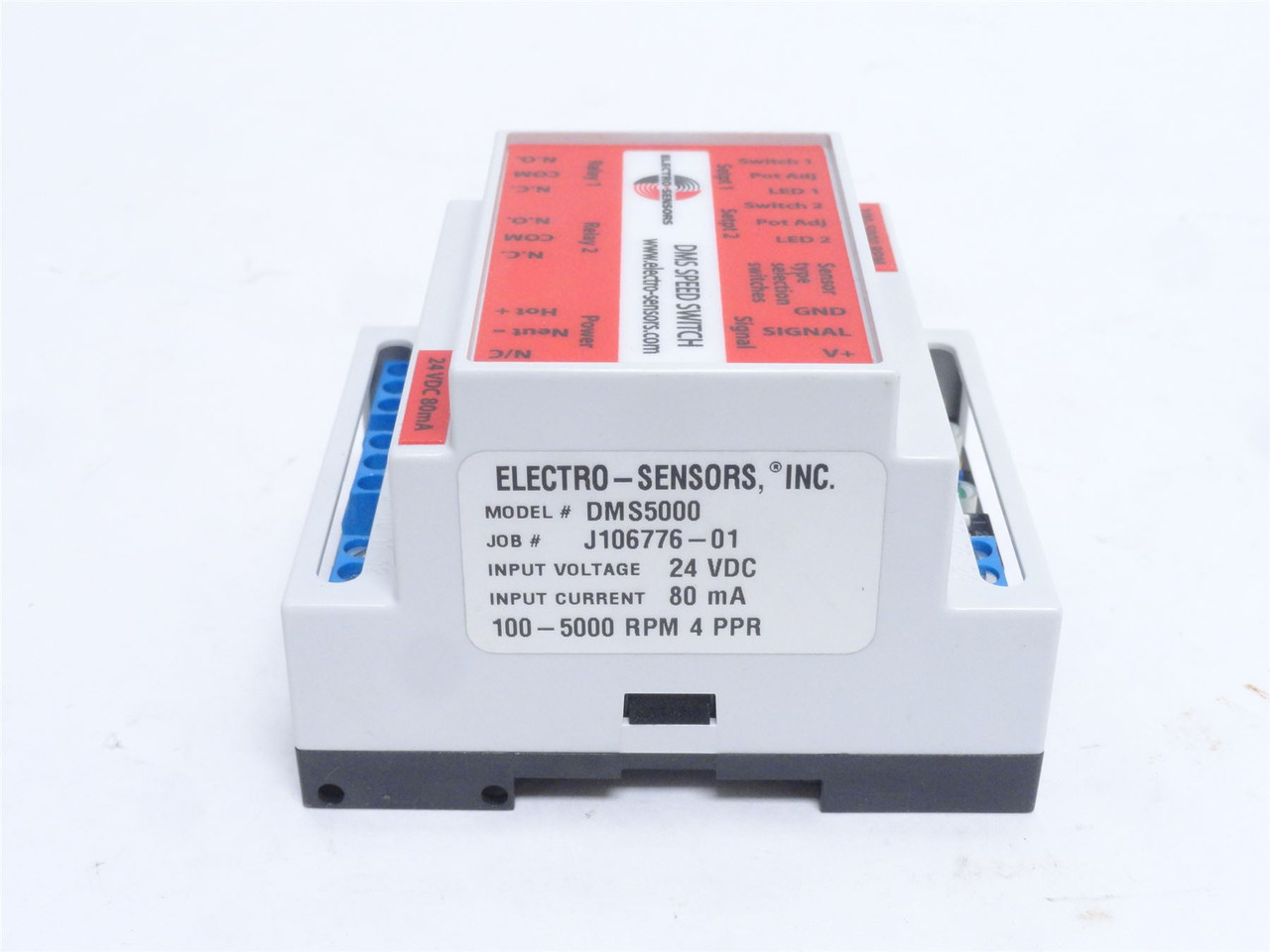 Electro-Sensors DMS5000; Economical Shaft Speed Switch 24VDC