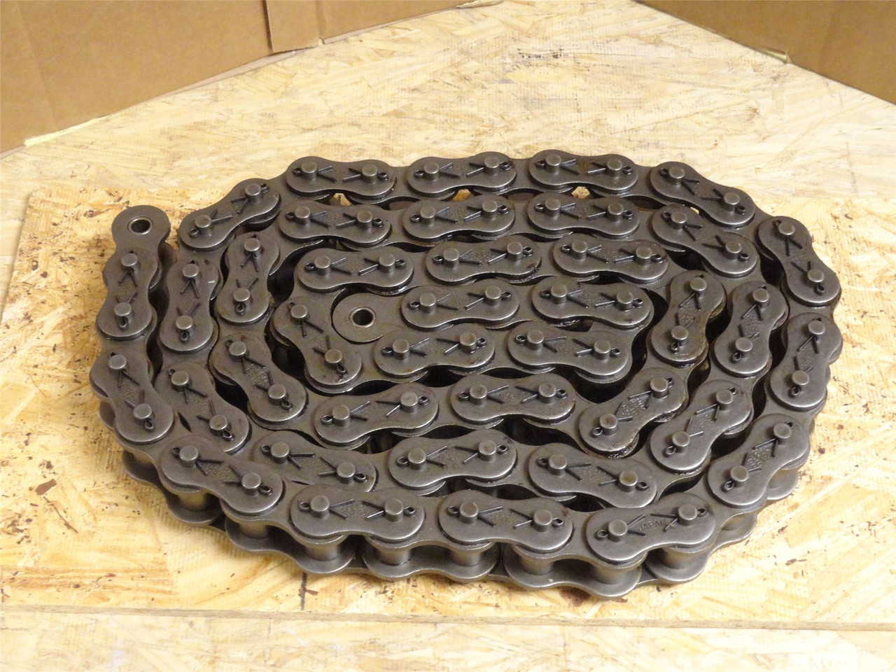 Tsubaki RS120-1-CP-U; Roller Chain #120; 10' Long; 1-Strand