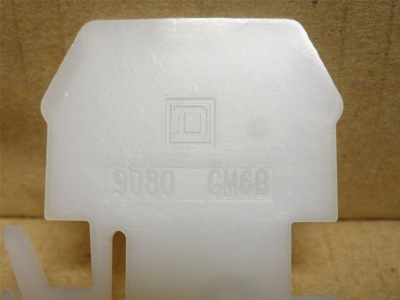Square D 9080GM6B; Lot-10; End Barrier Terminals;  Type: GM6