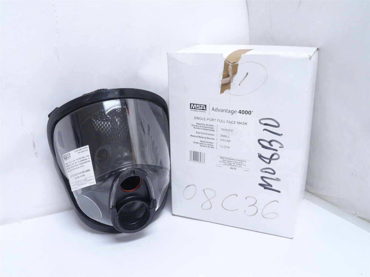 MSA 10083797; Single-Port Full-Facepiece; Size: Small