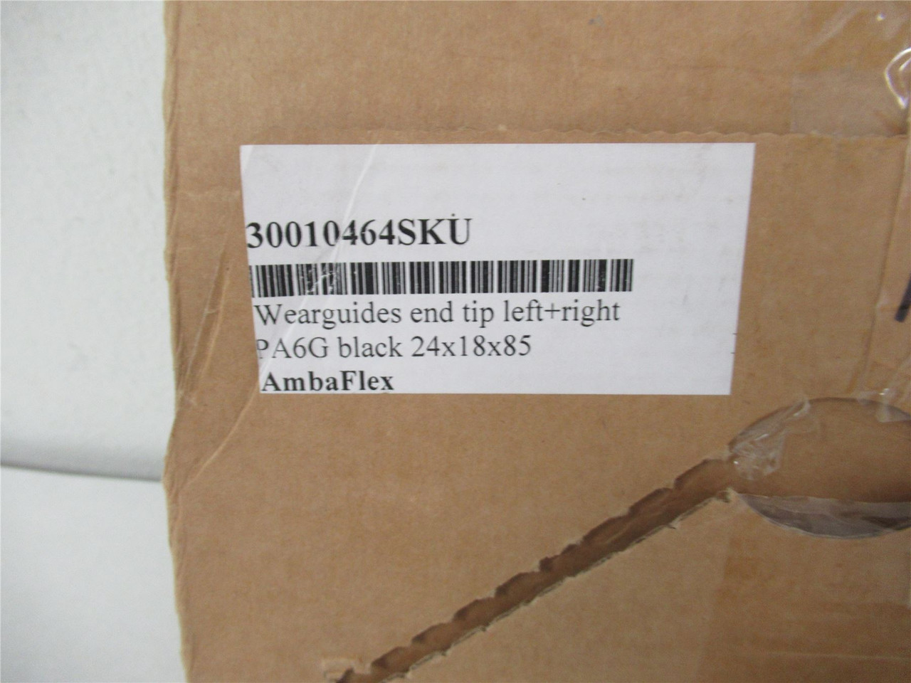AmbaFlex 30010464SKU; Wearguides End Tip Left/Right 24x18x85