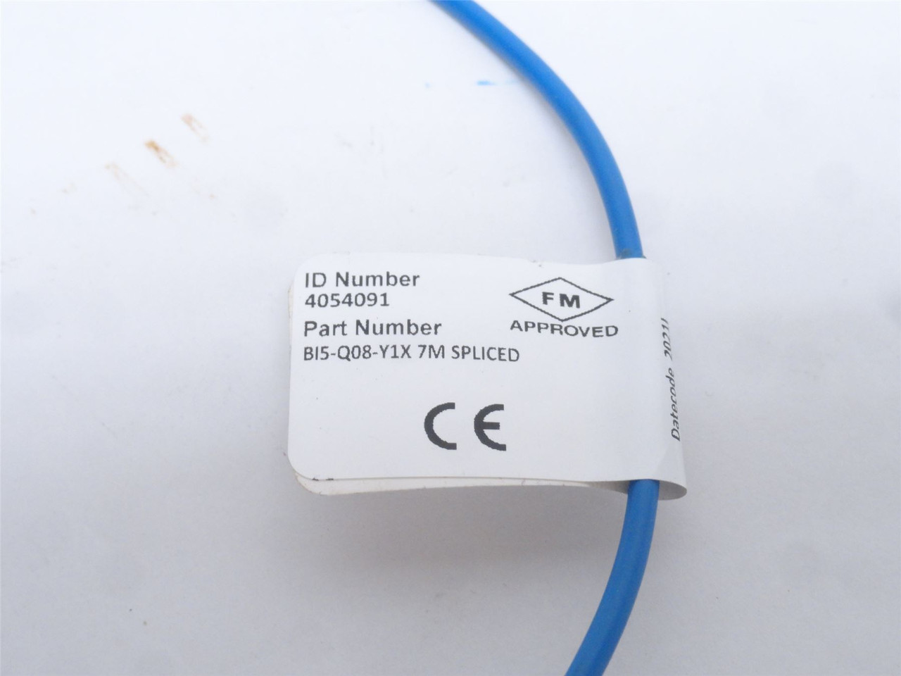 Turck BI5-Q08-Y1X7M; Prox Sensor; 10-30VDC; 30' Wire