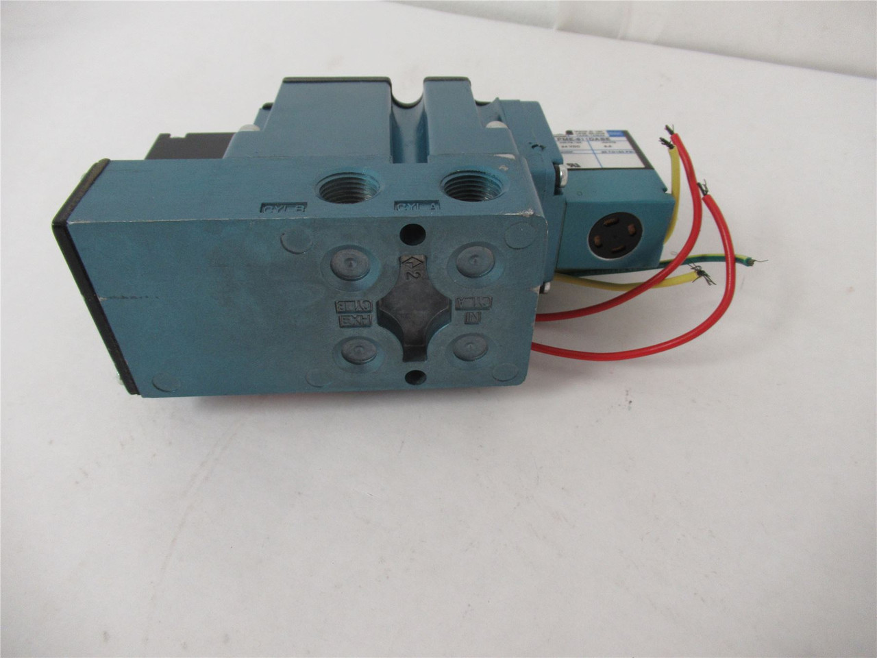 MAC 6341D-213-PM-611DA; Solenoid Valve 24VDC 8.5W VAC-150PSI