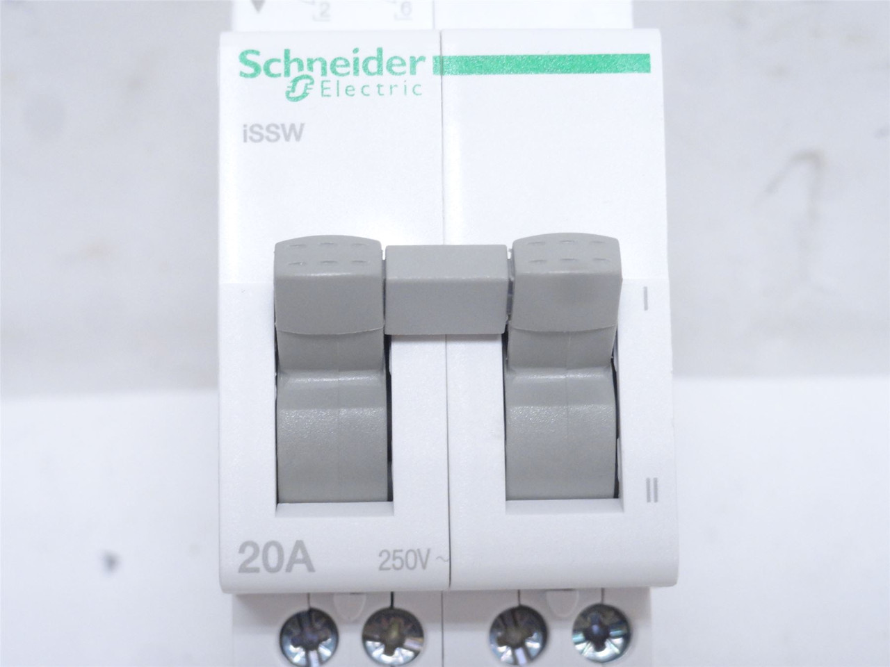 Schneider A9E18071; Linear Switch; 20A; 2P; 250VAC; 2-C/O