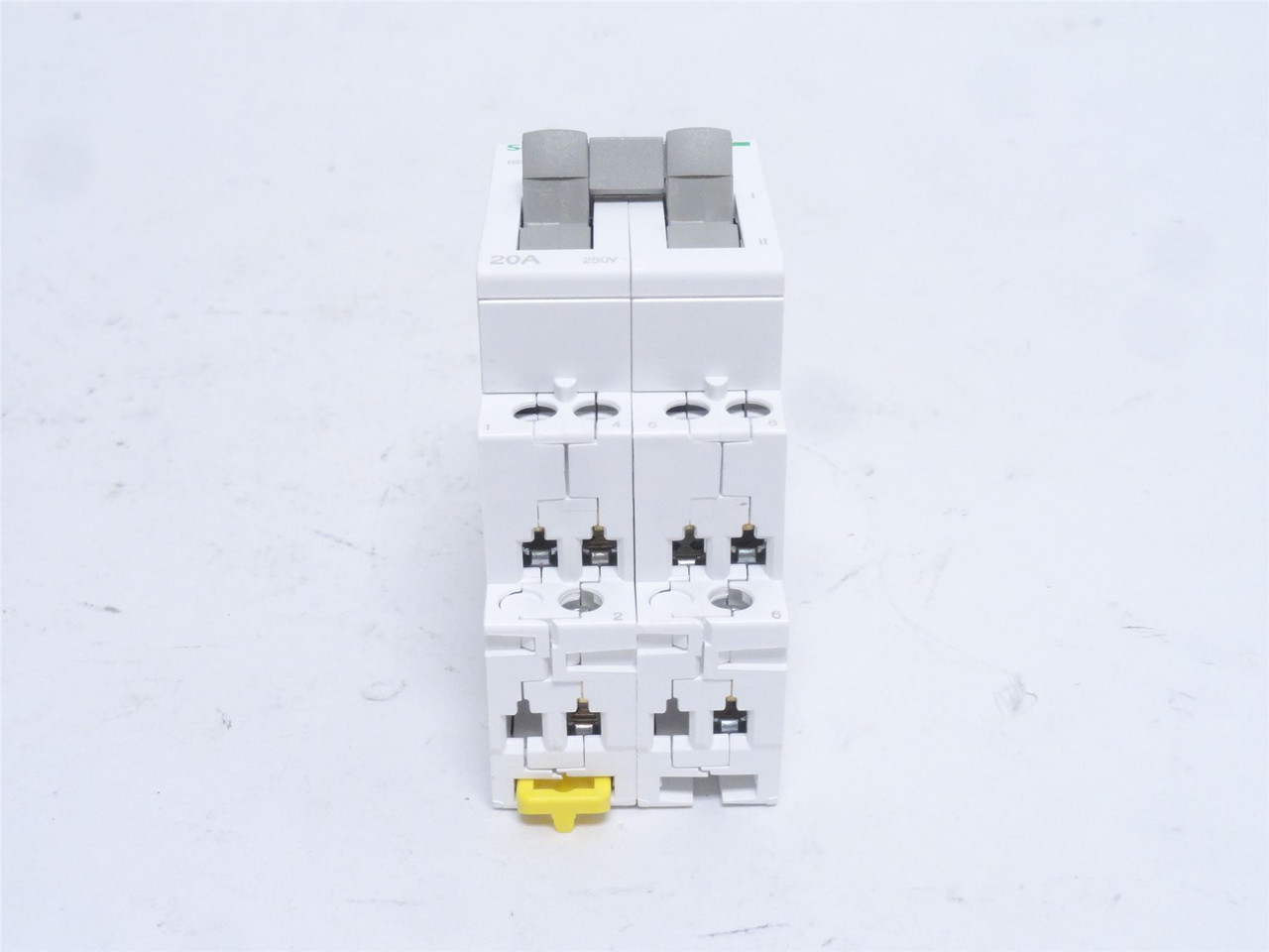 Schneider A9E18071; Linear Switch; 20A; 2P; 250VAC; 2-C/O