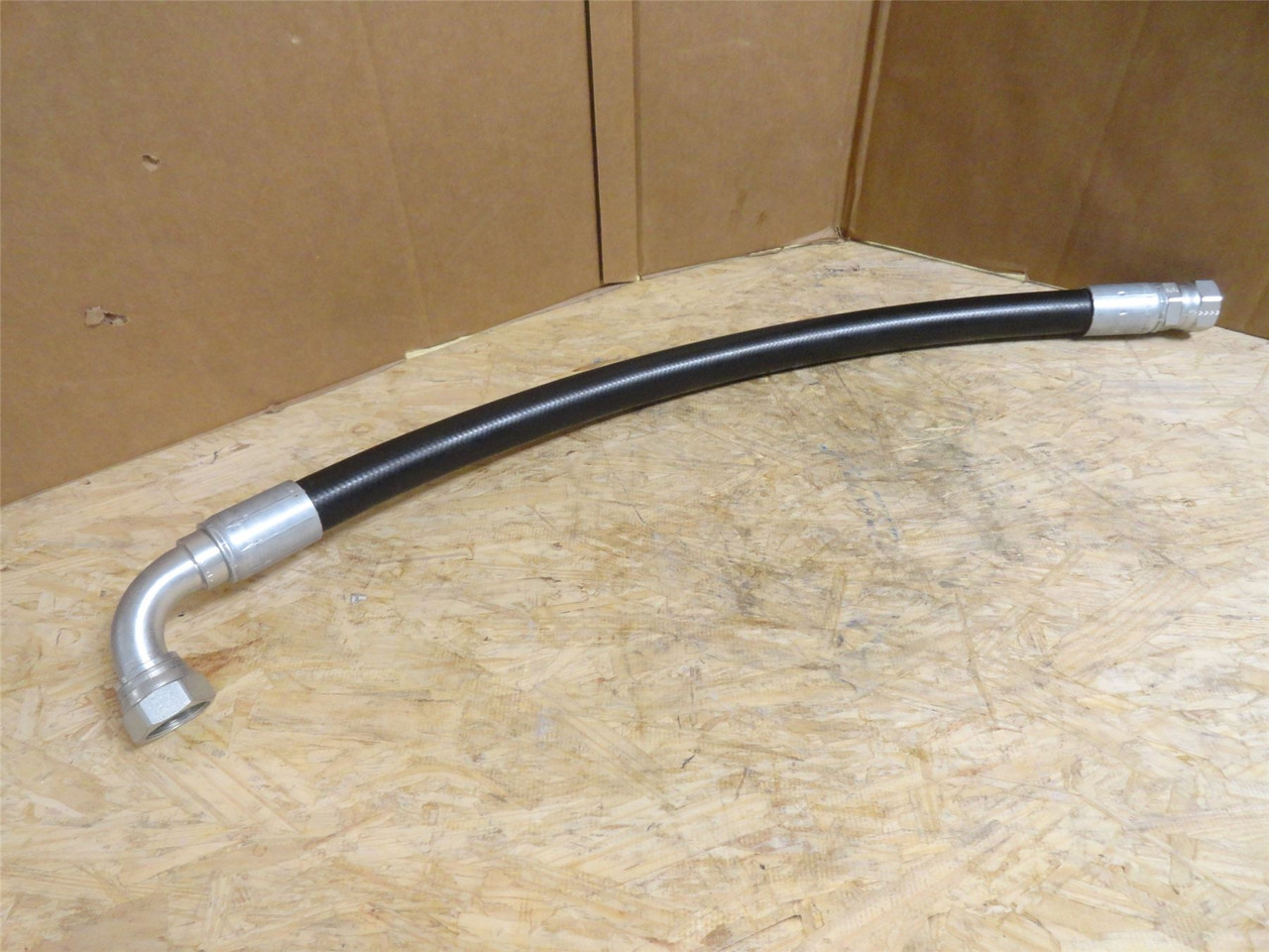 Formax 020603AA; Built Hose; 1 JIC 90Deg x 1 JIC; 33" Long