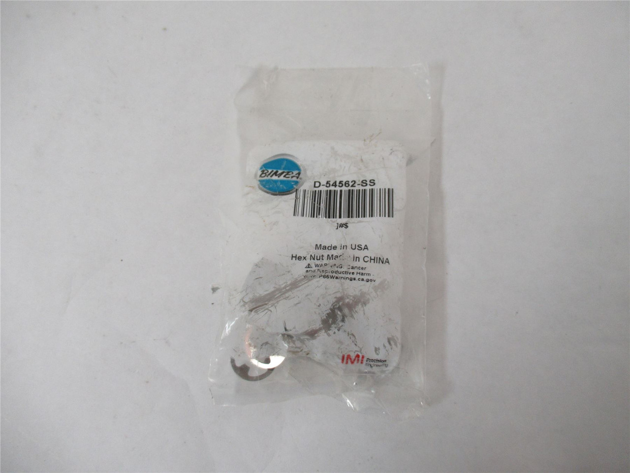 Bimba D-54562-SS;  Clevis Assembly Piston Rod Female Threads