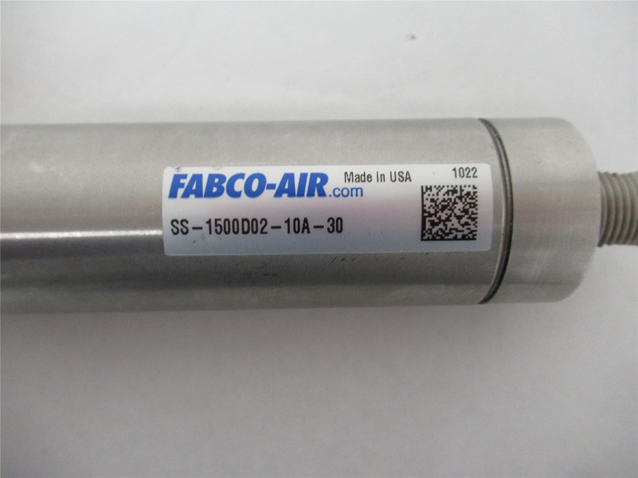 Fabco-Air SS-1500D02-10A-30; Air Cylinder1.5" Bore 10" Stroke