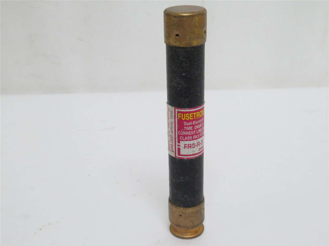 Bussmann FRS-R-3; Time Delay Fuse; 3A; 600VAC; Class: RK5