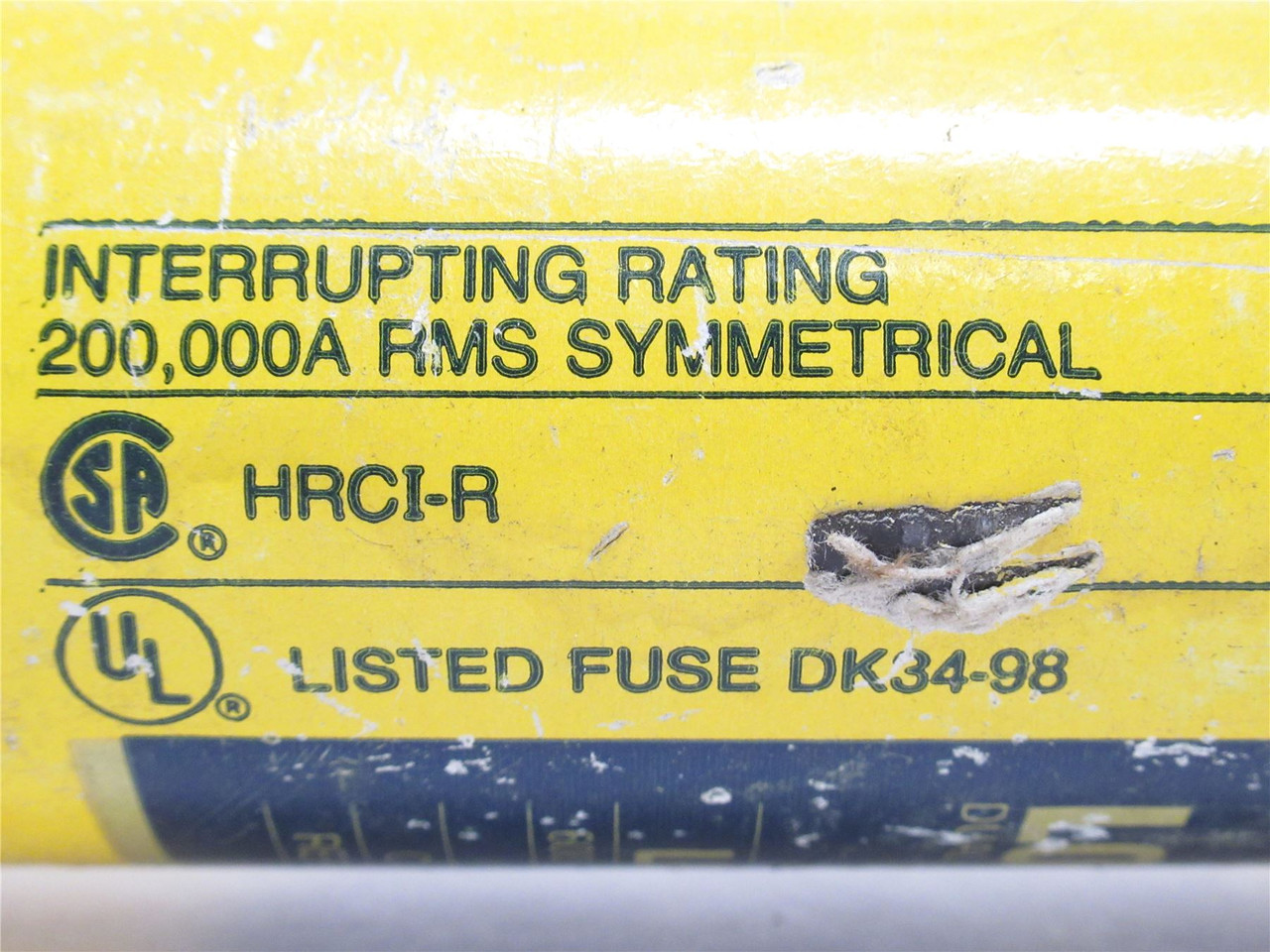 Bussmann LPS-RK-200; Time Delay Fuse; 200A; 600VAC/300VDC