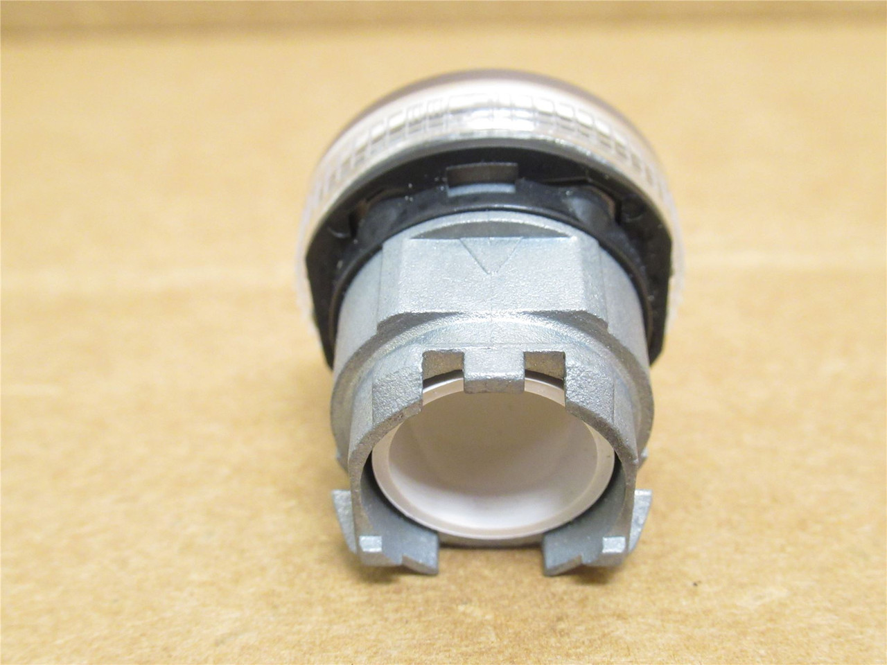 Schneider ZB4BV013S; Head For Pilot Light; White; 22mm; Metal