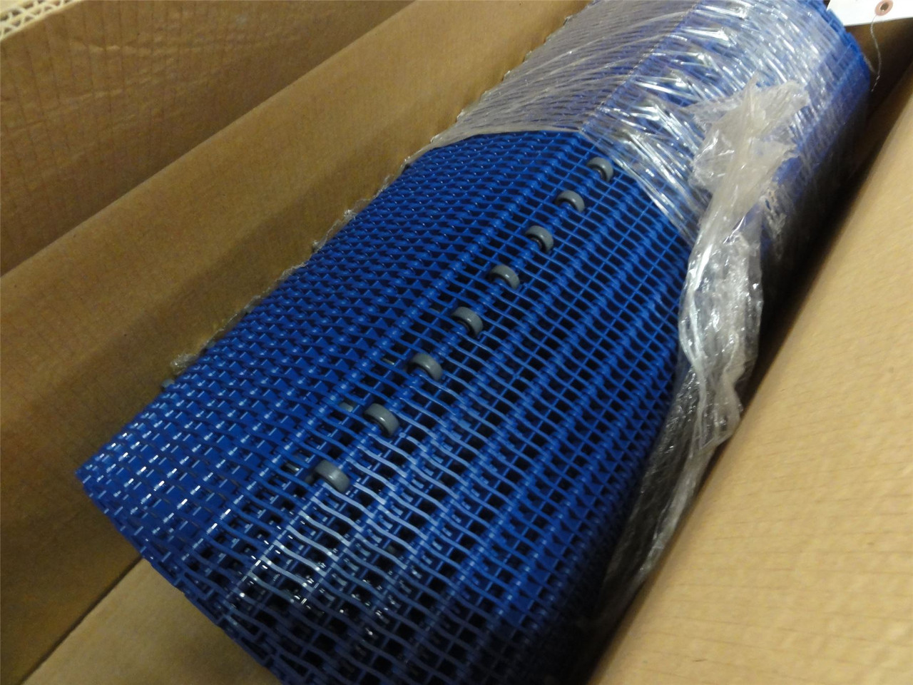 Intralox S900-25.8-20; Flush Grid Belt w/Rollers; 20'L x 25.8"W