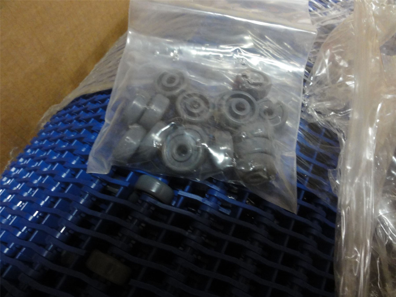 Intralox S900-25.8-20; Flush Grid Belt w/Rollers; 20'L x 25.8"W