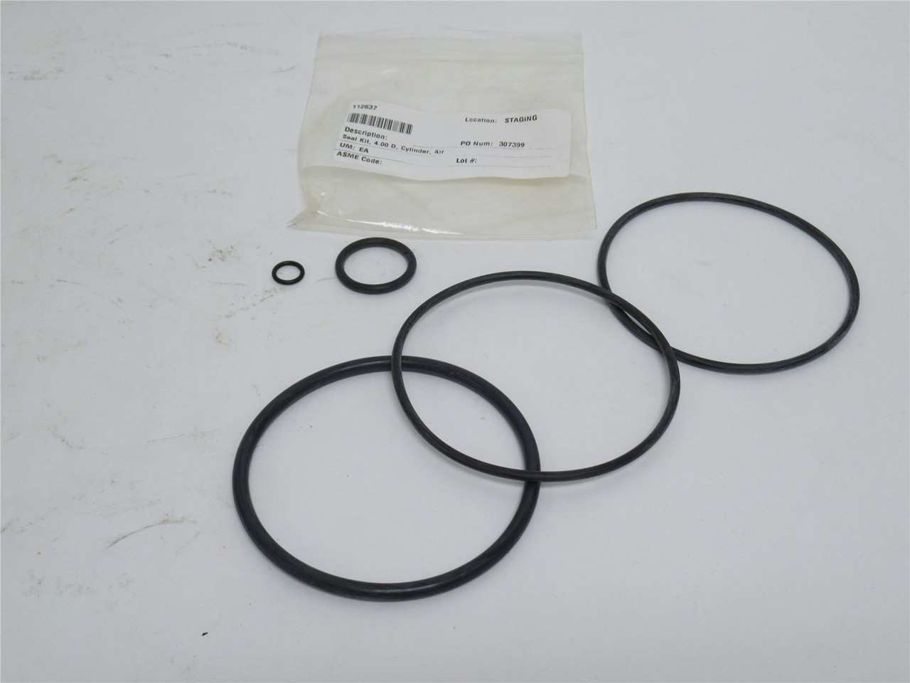 Mepaco 112637; Air Cylinder Seal Kit; Size: 4"