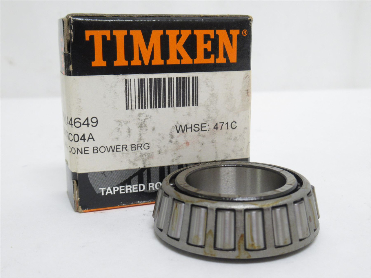 Timken L44649; Tapered Roller Bearing Cone 1-1/16