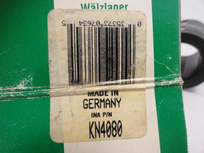 INA KN4080; Linear Ball Bearing 40mm ID; 62mm OD; 80mm L