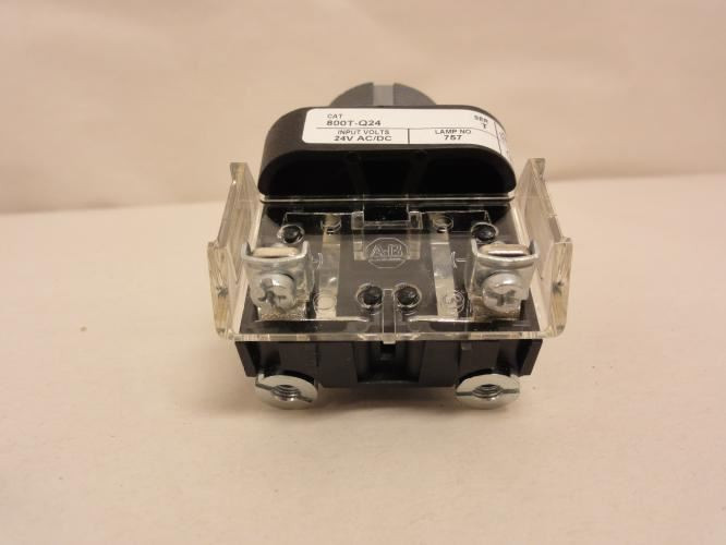Allen-Bradley 800T-Q24; Pilot Light; 24VAC/DC; NO HARDWARE