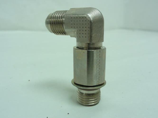 Parker 6 CC5OX-SS; Hydr SS Adaptor Elbow 90Deg 3/8 JIC~3/8 Boss