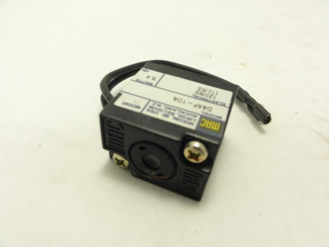 MAC DAAP-1DA; Solenoid Coil; 110/120VAC; 5.4W; 50/60HZ