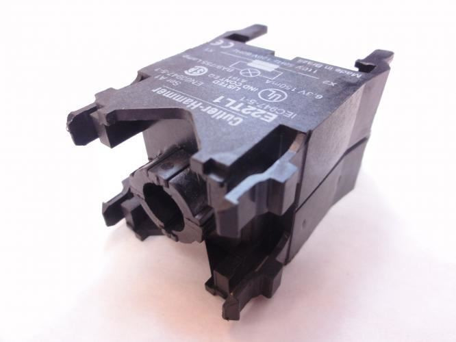 Cutler-Hammer E22TL1; Push-Pull Light Unit; NO Bulb