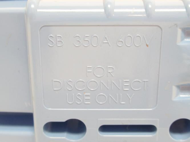 Anderson 912; Blue Connector Housing 350A; 600VAC