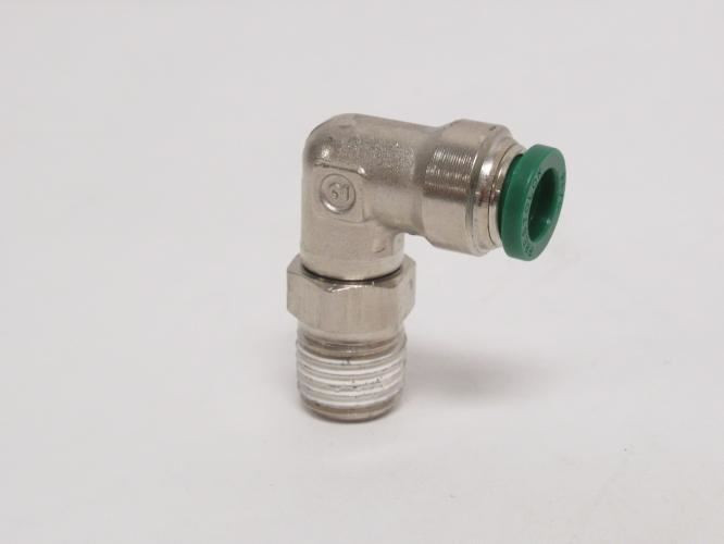 Parker W169PLP-5-4; Lot-2; Air Elbows; 90Deg; 5/16"PTC x 1/4NPT