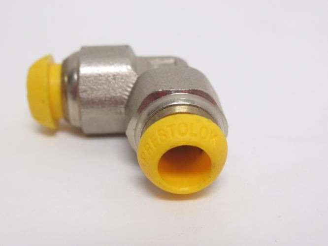 Parker EPB6; Brass PrestoLok Union Elbow 90Deg; 6mm Tube