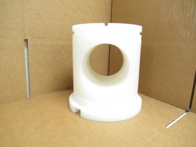 Marlen 6373911; Delrin Valve Plug; 6-1/8" Hub OD x 7" Flange OD