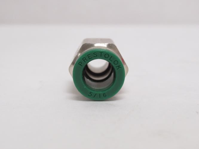 Parker W68PLP-5-2; Lot-2 Brass Connectors; 5/16" PTC x 1/8MNPT