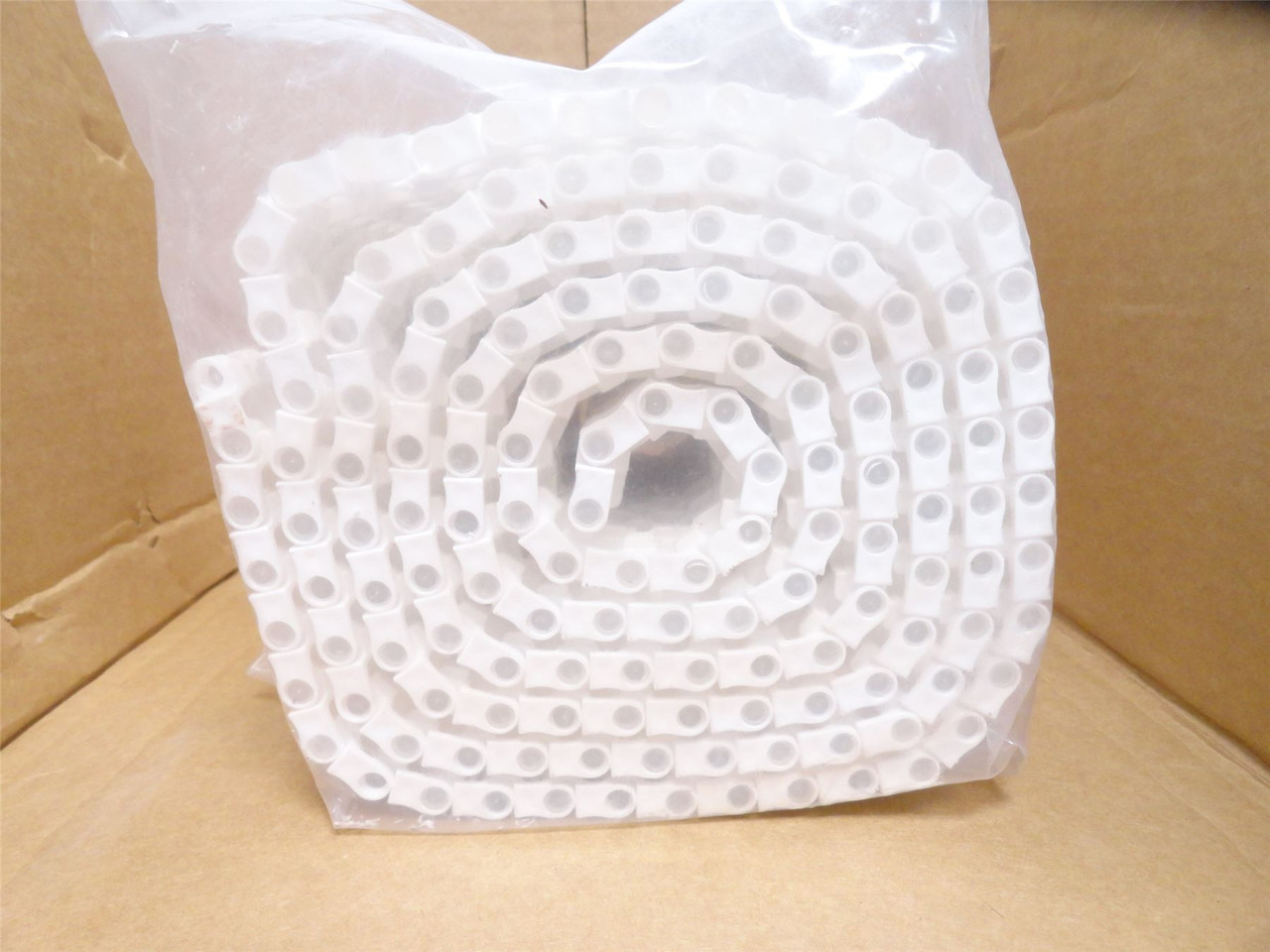 Waldrup 1-20-0638; White Plastic Belt; 4" Wide x 6' Long