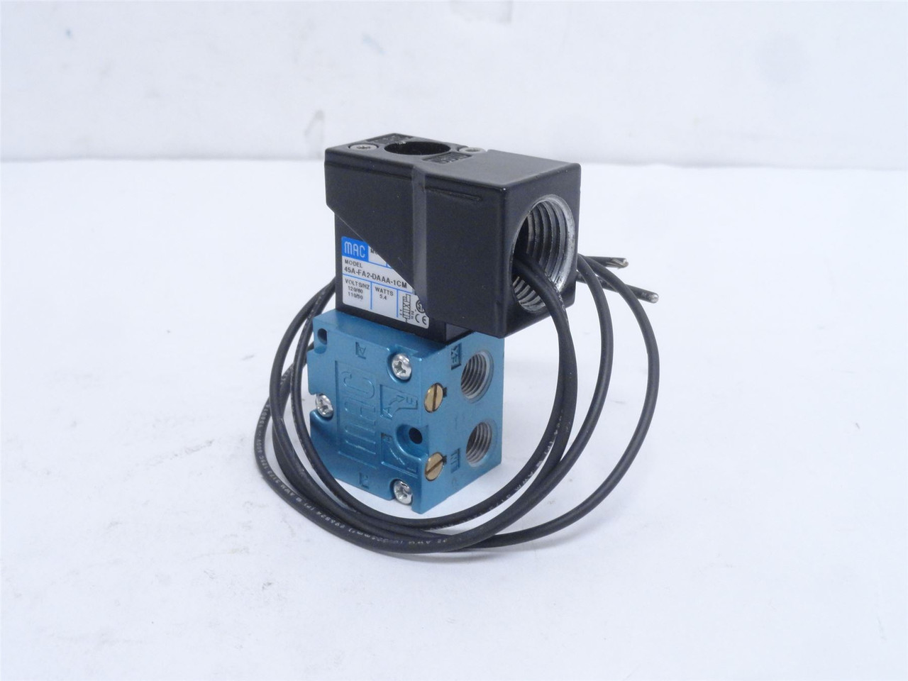 Macrmatic 45A-FA2-DAAA-1CM; Solenoid Valve 0-120PSI; 110/120V