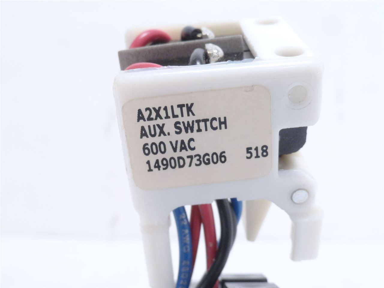 Eaton A2X1LTK; Aux-Switch 1490D73G06; 2-NO; 2-NC; 6A; 600V