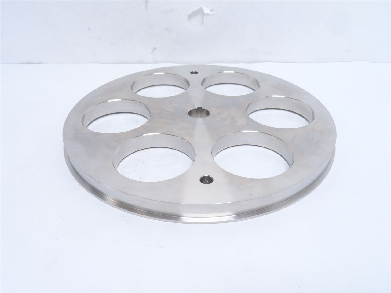 Grote 1021375; Blade Pulley; SS; 10-./4" Crown OD; 7/8"ID