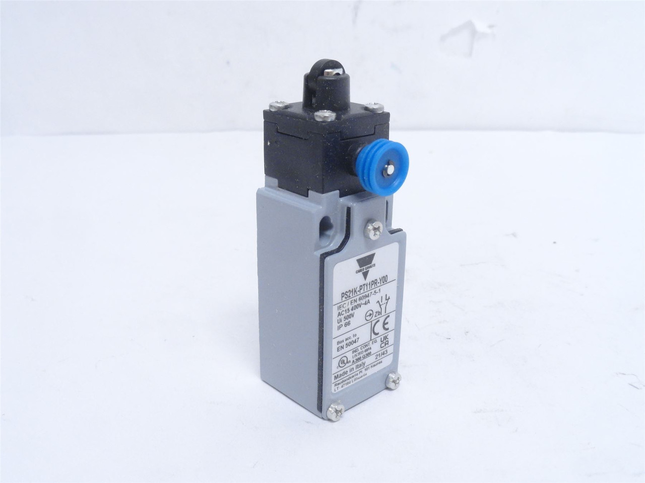 Carlo Gavazzi PS21K-PT11PR-Y00; Limit Switch; 4A; 400VAC - Austin ...