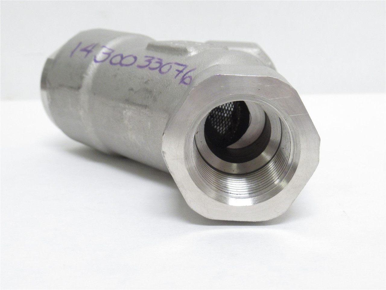 Foodmate IC04036007; Wye Strainer; SS; 1NPT; CL800