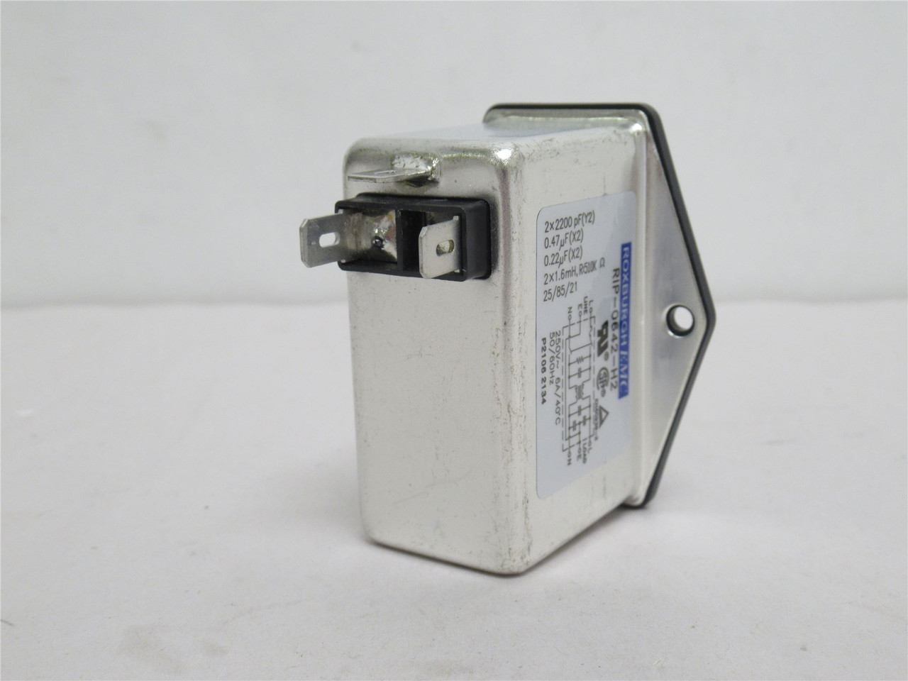 Roxburgh RIP-0642-H2; IEC Inlet Feeder; 6A; 250VAC