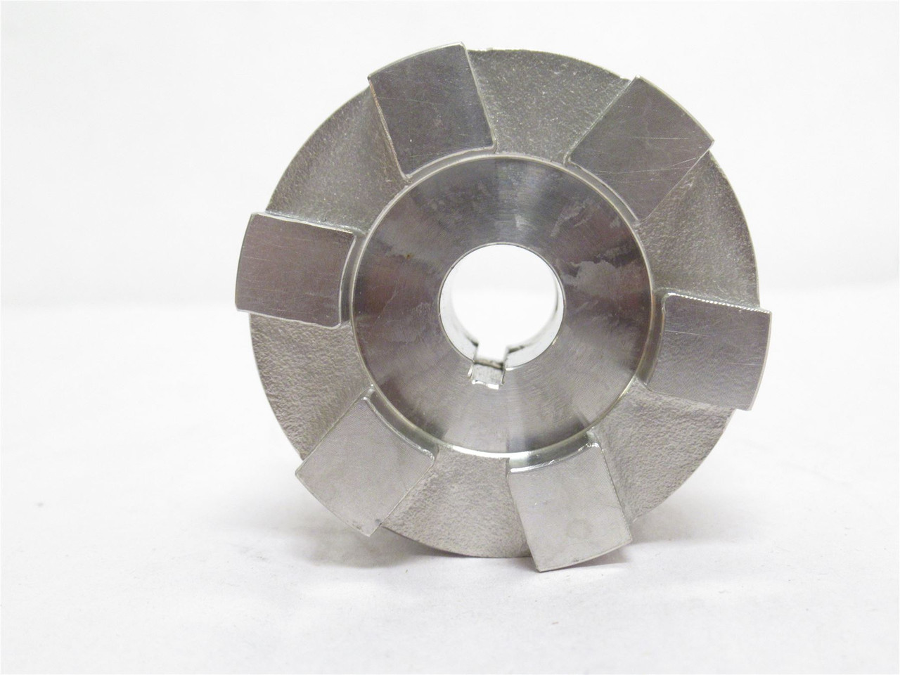 Timken QF5S303X1/2; Jaw Coupler Hub; SS; 1/2"ID x 2" hub OD