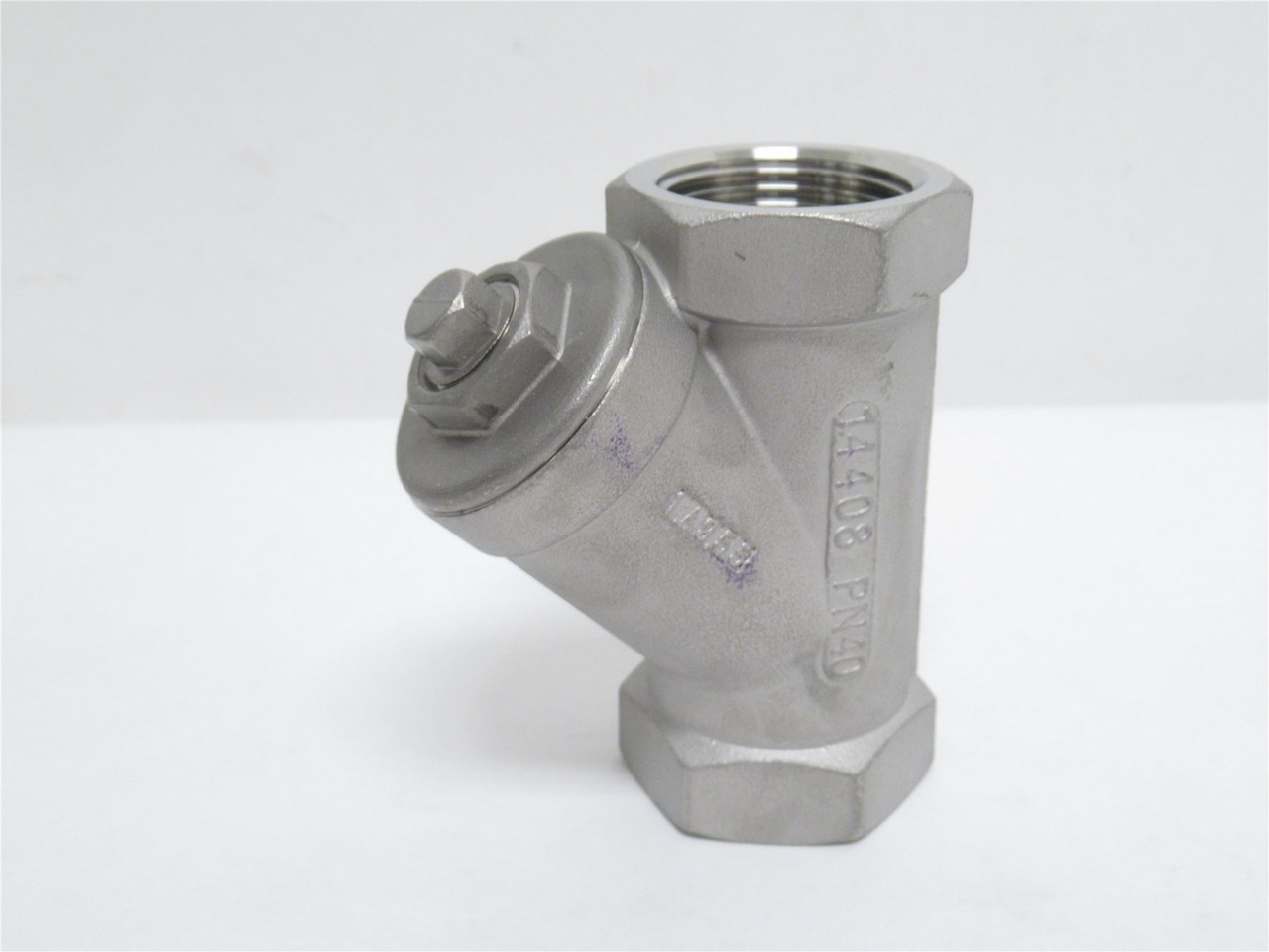 Industry-Std 20XM20; Wye Strainer; SS; 1NPT