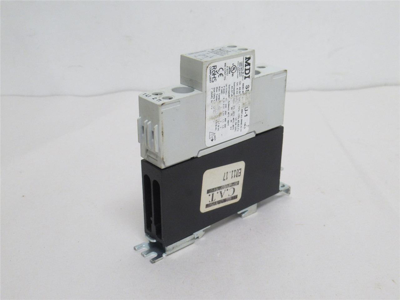 MDI RJ1A60D20U; Solid State Contactor W/Heatsink 20A; 600VAC