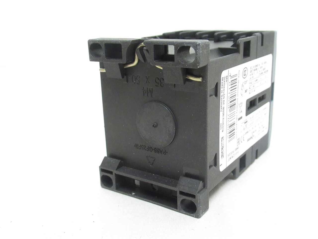 Siemens 3RT2016-1BB41; Contactor; 9A; 3P; 400VAC; Coil: 24VDC