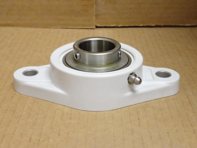 AMI MUCNFL206-19W; Flange Bearing; 1-3/16"ID; 2-Bolt