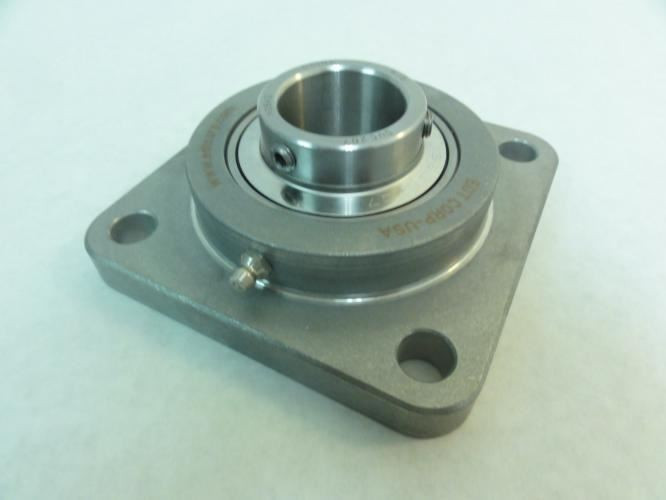 EDT 4Y4AE8-35MGX; Flange Bearing; 4-Bolt; 1-3/8"ID; SS