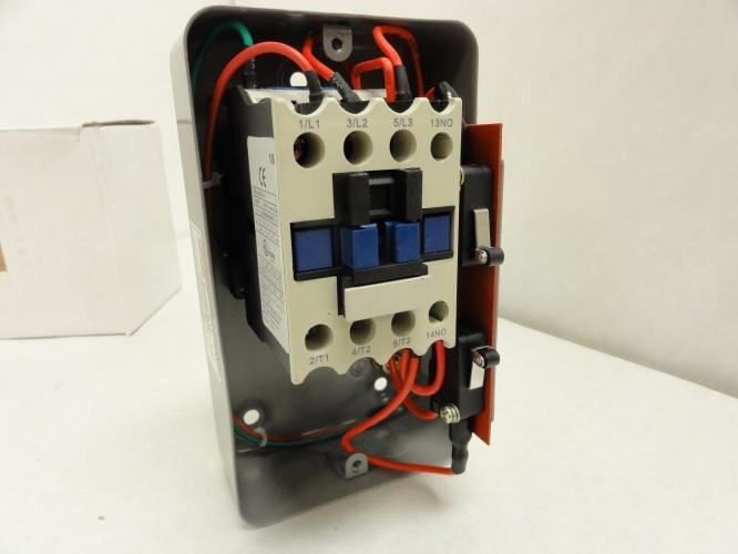 Dayton 2UXV7; Starter; 18A; 3P; 600V Max; Coil: 24V