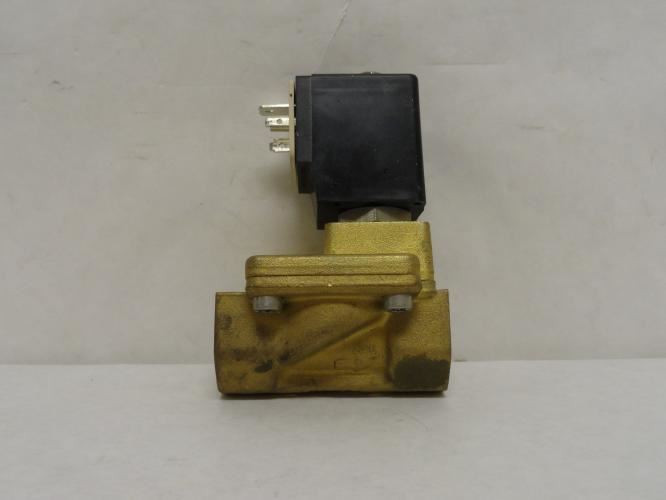 Mabo M22-P-015; Brass Solenoid Valve; 0.2-16bar; 24Vdc; 2/2-Way